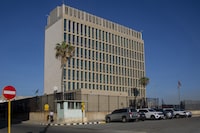 FILE - The U.S. embassy in Havana, Cuba is seen on Jan. 4, 2023. An array of advanced tests found no brain injuries or degeneration among U.S. diplomats and other government employees who suffer mysterious health problems once dubbed “Havana syndrome,” researchers reported Monday, March 18, 2024. (AP Photo/Ismael Francisco, File)