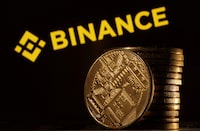 FILE PHOTO: Binance logo is seen in this illustration taken March 31, 2023. REUTERS/Dado Ruvic/Illustration/File Photo