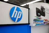 FILE - In this May 24, 2016, file photo, Hewlett-Packard products are on display at a store in North Andover, Mass. Computer and printer maker HP Inc. said Wednesday, Nov. 6, 2019, that it has received a "proposal" from copier maker Xerox and has had conversations "from time to time" with the company about a potential business combination. (AP Photo/Elise Amendola, File)