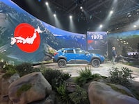 The 2024 Crosstrek Wilderness is revealed at the 2023 New York Auto Show on Wednesday, April 5.