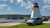 The 2023 Toyota Sienna in Neil’s Harbour, Cape Breton, N.S.