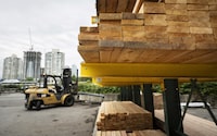 A lumber yard near Vancouver, B.C., on July 6, 2022.
Photo: Jennifer Gauthier


