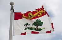 Despite growing calls for his resignation, a village councillor on Prince Edward Island has told the community’s mayor he has no intention of stepping down. Prince Edward Island's provincial flag flies on a flagpole in Ottawa, Ont., Friday July 3, 2020. THE CANADIAN PRESS/Adrian Wyld