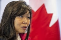 The federal government in Ottawa is pushing back against the latest U.S. decision to keep imposing duties on Canadian softwood lumber. Trade Minister Mary Ng, shown in this Thursday June 15, 2023 file pjhto,&nbsp;says Canada plans a judicial review of last month’s Treasury Department assessment of the levies, which she calls unfair, unjust and illegal.&nbsp;THE CANADIAN PRESS/Lars Hagberg