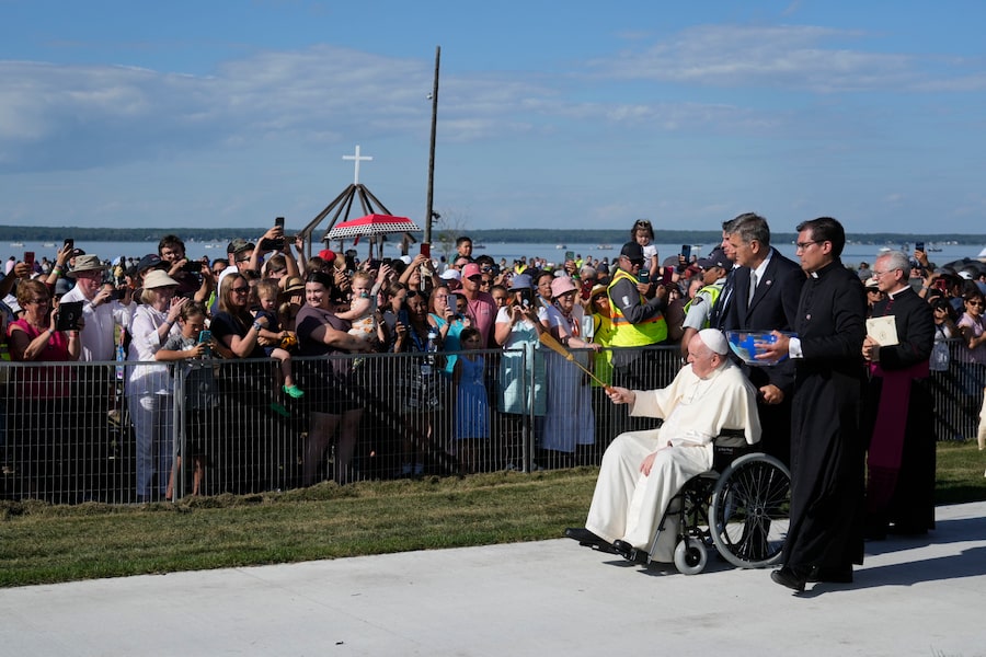 papal visit edmonton