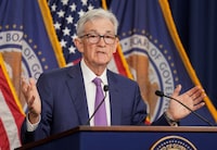 FILE PHOTO: U.S. Federal Reserve Chair Jerome Powell holds a press conference following a two-day meeting of the Federal Open Market Committee in Washington, U.S., May 1, 2024. REUTERS/Kevin Lamarque/File Photo