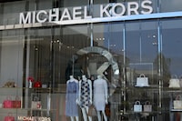 FILE PHOTO: A Michael Kors Holdings Limited retail store is shown in La Jolla, California, U.S., May 17, 2017. REUTERS/Mike Blake/File Photo