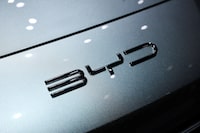 The BYD logo is displayed on a car during the media day of the 91st Geneva Auto Show, in Geneva, Switzerland, February 26, 2024. REUTERS/Denis Balibouse