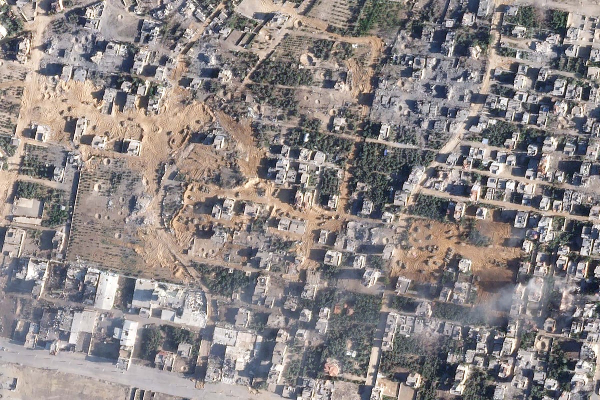 Guerre terrestre d’Israël à Gaza : des cartes et des images satellite montrent le conflit jusqu’à présent