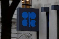 FILE PHOTO: A view of the logo of the Organization of the Petroleum Exporting Countries (OPEC) outside their headquarters in Vienna, Austria, November 30, 2023. REUTERS/Leonhard Foeger/File Photo