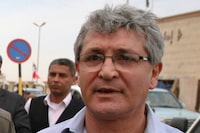Fathi Baja, who was the Libyan ambassador to Canada between 2013 and 2017, in Benghazi, Libya, on May 22, 2011.