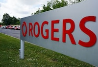 Telecommunications company Rogers Communications signage is pictured in Ottawa on Tuesday, July 12, 2022. Rogers has said it is committed to working with all carriers so they can provide service to their own customers through the network on the Toronto subway. THE CANADIAN PRESS/Sean Kilpatrick