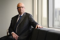 Ontario Securities Commission Chair and CEO Grant Vingoe, poses for a photograph, in  Toronto, Monday Feb. 5, 2024. (Christopher Katsarov/The Globe and Mail)�
