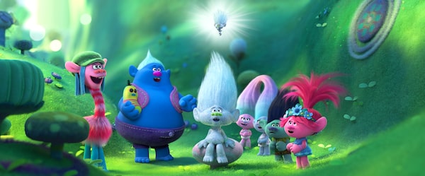 Review: Why the glitter-drenched kiddie karaoke of Trolls World Tour might  change the movie industry - The Globe and Mail