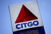 FILE PHOTO: The logo of PDVSA's U.S. unit Citgo Petroleum is seen at a gas station in Stowell, Texas, U.S., June 12, 2018. REUTERS/Jonathan Bachman/File Photo