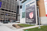 A large Toronto hospital group says some procedures have been cancelled as they respond to a network outage across all its sites, though it says the problem is not related to a cyberattack.Toronto General Hospital signage is shown on April 5, 2018. THE CANADIAN PRESS/Doug Ives