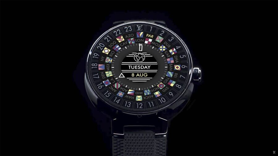 Louis Vuitton's first smartwatch is the chicest way to send text messages