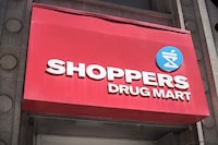 The Body Shop will begin selling its products at Shoppers Drug Mart stores. The logo for Shoppers Drug Mart is shown in downtown Toronto, on Tuesday, May 24, 2016. THE CANADIAN PRESS/Eduardo Lima