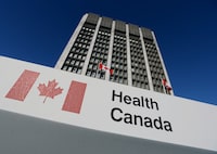 Health Canada has issued a warning about the Western Family brand milk chocolate- and yogurt-covered pretzels due to possible salmonella contamination. A sign is displayed in front of Health Canada headquarters in Ottawa, Friday, Jan. 3, 2014. THE CANADIAN PRESS/Sean Kilpatrick