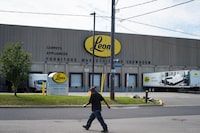 The exterior of Leon's Furniture, located on Suntract Road in Toronto, Ont., photographed on Friday, September 3, 2021.  Tijana Martin/ The Globe and Mail