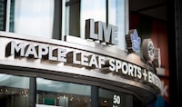 Maple Leafs Sports and Entertainment offices at Scotiabank Arena in Toronto.
December 7, 2018.