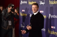 FILE - Jeremy Renner attends the premiere of "Hawkeye" on Nov. 17, 2021, in Los Angeles. Renner turns 52 on Jan 7. (Photo by Richard Shotwell/Invision/AP, File)