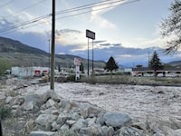 The village of Cache Creek, shown in a handout photo, about 80 kilometres east of Kamloops, is maintaining a state of local emergency due to the risk of flooding. THE CANADIAN PRESS/HO-Sheila Olson *MANDATORY CREDIT*