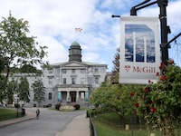 Quebec says it will raise tuition by 30 per cent for out-of-province Canadians and force universities to ensure most of those students are proficient in French when they graduate, a decision the head of McGill University says is "devastating." McGill University is seen in Montreal, Friday, Oct. 13, 2023. THE CANADIAN PRESS/Ryan Remiorz