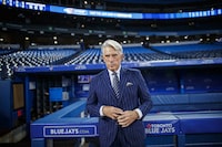 Buck Martinez photographed at the Rogers Centre ahead of the Blue Jays and New York Yankees game, Wednesday, September 28, 2022.  (Cole Burston/The Globe and Mail)