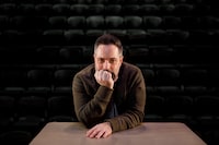 Crow's Theatre's artistic and general director Chris Abraham is photographed at Streetcar Crowsnest in Toronto, Thursday, March 5, 2020. (Cole Burston/The Globe and Mail)
