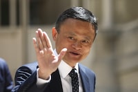 FILE - Founder of Alibaba group Jack Ma arrives for the Tech for Good summit, May 15, 2019 in Paris. Jack Ma, a cofounder of Chinese e-commerce giant Alibaba Group, will be a visiting professor at Tokyo College, a research institute run by the prestigious University of Tokyo, the university said Monday, May 1, 2023. (AP Photo/Thibault Camus, File)