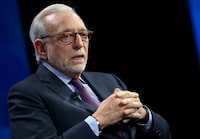 FILE PHOTO: Nelson Peltz founding partner of Trian Fund Management LP. speak at the WSJD Live conference in Laguna Beach, California October 25, 2016.  REUTERS/Mike Blake/File Photo