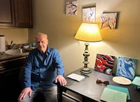 It has been one week since a judge in New Brunswick cleared Walter Gillespie of a murder charge that hung over him for more than half his 80 years. Gillespie poses for a photo in his apartment in Saint John, N.B. on Tuesday, Jan. 9, 2024. THE CANADIAN PRESS/Hina Alam