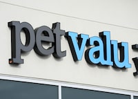 A Pet Valu store is pictured in Ottawa, Tuesday, Sept. 13, 2022.&nbsp;Pet Valu reported its first-quarter profit fell compared with a year ago despite its revenue climbing higher.&nbsp;THE CANADIAN PRESS/Sean Kilpatrick