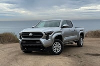 The 2024 Toyota Tacoma SR5 with a six-foot bed.