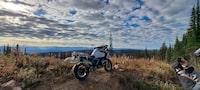 The views near Sun Peaks, B.C. during the BMW Motorrad ADV-X off-road motorcycle trip in September, 2023.