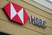 <p>RBC opened HSBC Canada branches under its own brand on Monday after closing its takeover of the bank last week. An HSBC bank sign is pictured in Ottawa on Monday, July 11, 2022. THE CANADIAN PRESS/Sean Kilpatrick</p>