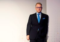 Keith Pelley poses for a photograph in Toronto on Tuesday, June 2, 2015. Maple Leaf Sports and Entertainment has confirmed Pelley, a veteran sports and broadcasting executive is taking over as the president and CEO. THE CANADIAN PRESS/Nathan Denette