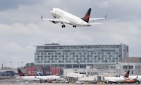 Air Canada has signed a deal with United Airlines that expands the relationship between the companies in an effort to offer more flight options to the United States. An Air Canada jet takes off from Trudeau Airport in Montreal, Thursday, June 30, 2022. THE CANADIAN PRESS/Graham Hughes