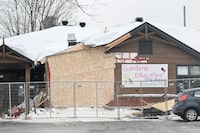 The aftermath of a bus crash outside a daycare centre in Laval, Que, is shown on Feb. 9, 2023. A preliminary hearing is underway for a Quebec man accused of killing two young children by allegedly driving a city bus into a Montreal-area daycare in February 2023. Pierre Ny St-Amand was arrested after a city bus crashed into the front of a daycare in the Ste-Rose neighbourhood of Laval, Que., on Feb. 8, 2023, killing two young children and injuring six other children. THE CANADIAN PRESS/Graham Hughes