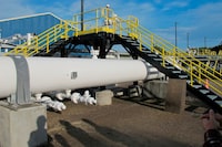 <div>The U.S. government has been asked to explain how a 1977 energy treaty with Canada would impact efforts to shut down the Line 5 cross-border pipeline. An above ground section of Enbridge's Line 5 is seen at a pump station in Mackinaw City, Mich., in October of 2016. THE CANADIAN PRESS/AP-John Flesher</div>