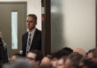 <div>An Ontario court has dismissed a request by controversial psychologist Jordan Peterson to challenge a regulatory body’s order that he undergo social media training or potentially lose his licence to practice.&nbsp;Peterson waits to speak to a crowd during a stop in Sherwood Park, Alta., Sunday, Feb. 11, 2018. THE CANADIAN PRESS/Jason Franson</div>