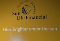 Sun Life Financial Inc. says its net income in the fourth quarter of 2022 was $951 million, down 12 per cent from a year earlier. Earnings per share were $1.62, down from $1.83 in the fourth quarter of 2021.The Sun Life Financial Inc. logo is shown at the company's annual general meeting in Toronto on Wednesday, May 6, 2015. THE CANADIAN PRESS/Chris Young