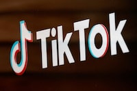 FILE PHOTO: The TikTok logo is pictured outside the company's U.S. head office in Culver City, California, U.S.,  September 15, 2020.   REUTERS/Mike Blake/File Photo