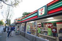 120509. Vancouver, BC.  7-Eleven Canada, Inc. on Denman Street in Vancouver, BC. Photo: Laura Leyshon for the Globe and Mail