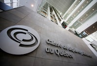 FILE PHOTO: The Caisse de depot et placement du Quebec (CDPQ) building is seen in Montreal, Canada February 26, 2014. REUTERS/Christinne Muschi/File Photo