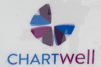 The Chartwell logo is shown in Quebec City, Tuesday, Nov. 26, 2019. Chartwell Retirement Residences has signed a deal to sell 16 Ontario long-term care homes as well as its management platform and another home under development to AgeCare Health Services Inc. and Axium Infrastructure Inc. and its affiliates.THE CANADIAN PRESS/Jacques Boissinot