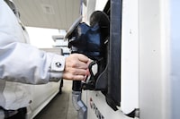 The first instalment of the 2024 Canada carbon rebate will be delivered to some Canadians today as long they filed their taxes by the middle of March. A woman gasses up at a gas station in Mississauga, Ont., Tuesday, Feb. 13, 2024. THE CANADIAN PRESS/Christopher Katsarov</p>