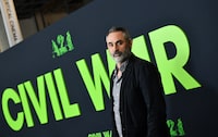 English filmmaker Alex Garland arrives for "Civil War" special screening at the Academy Museum of Motion Pictures in Los Angeles, April 2, 2024. (Photo by VALERIE MACON / AFP) (Photo by VALERIE MACON/AFP via Getty Images)