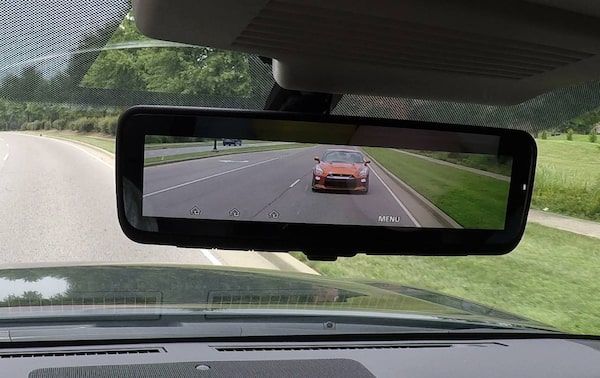 Rear-view LCD screens offer a safer alternative to the traditional